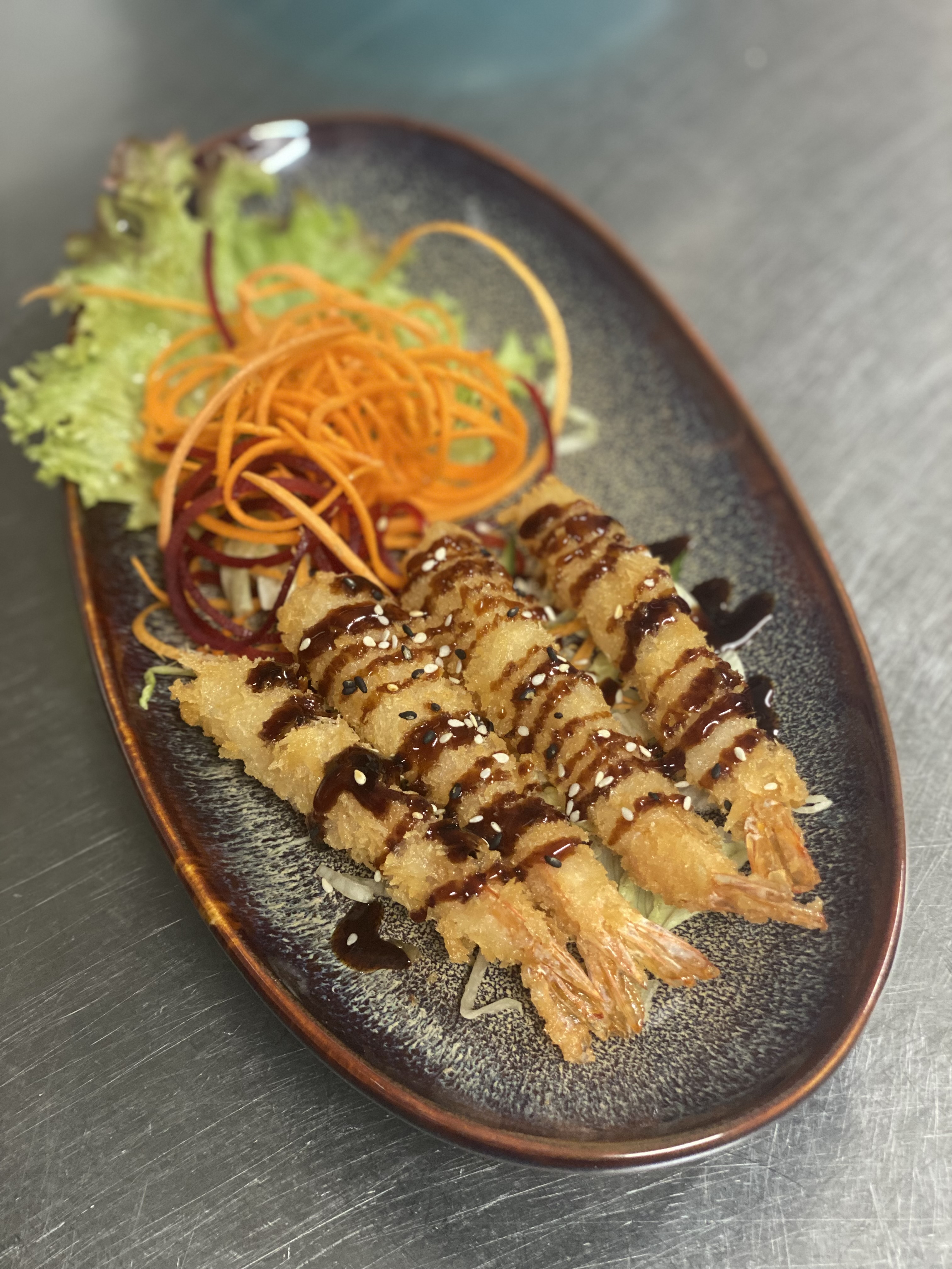 Ebi Tempura (4 Stk.)